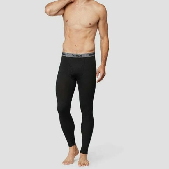 Men's 32 Degrees HEAT Base Layer Pant Black Size Large - Picture 13 of 13